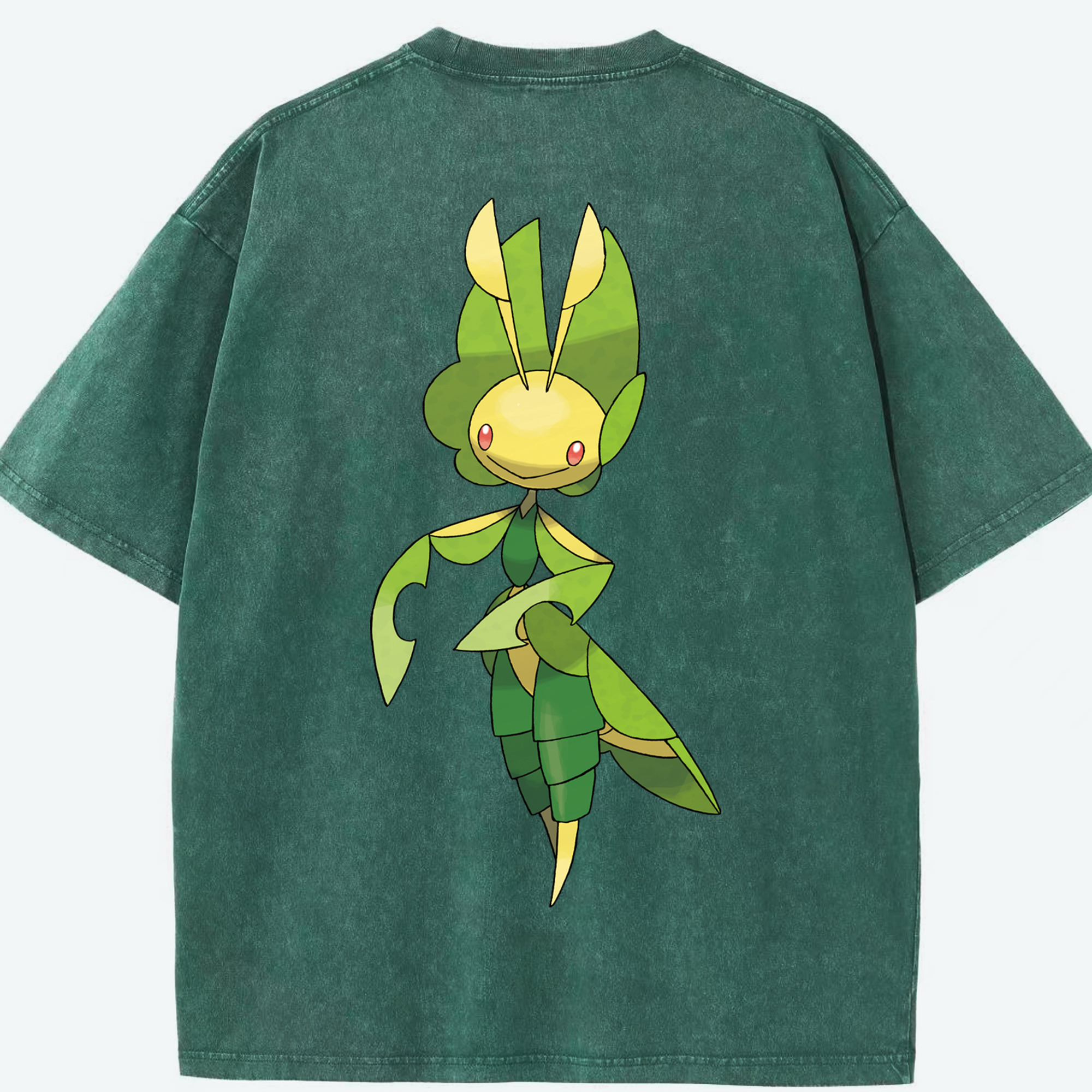 （画像用） ポケットモンスター Pokémon 綿100% ヴィンテージ風 半袖Tシャツ（背面プリント）